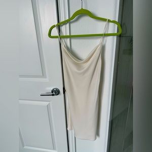 Cream bridal mini dress size XS